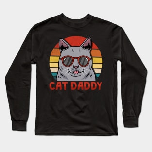 Cat Daddy Father's Day Long Sleeve T-Shirt